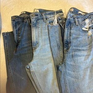BUNDLE OF JEANS GUESS/ABERCROMBIE